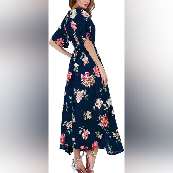 Floral Maxi Boho Dress - Picture 2 of 8